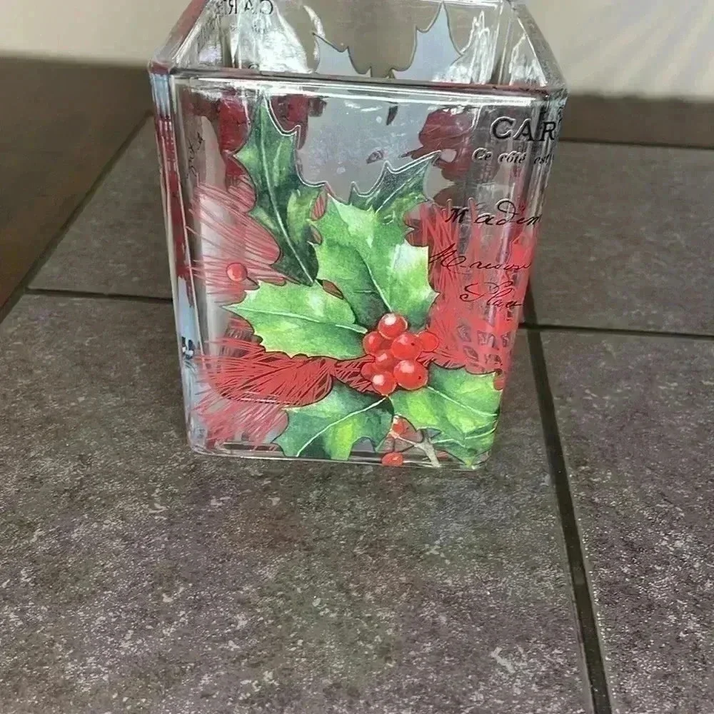 Teleflora Cardinal Vase Glass
